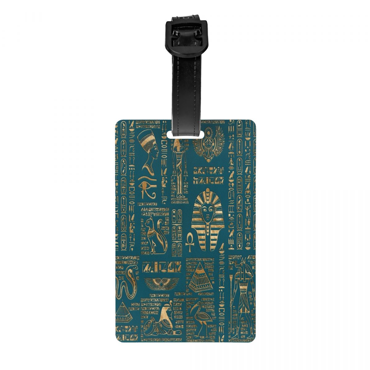 Travel Accessories Egypt - Egyptian Hieroglyphs And Deities Luggage Tags