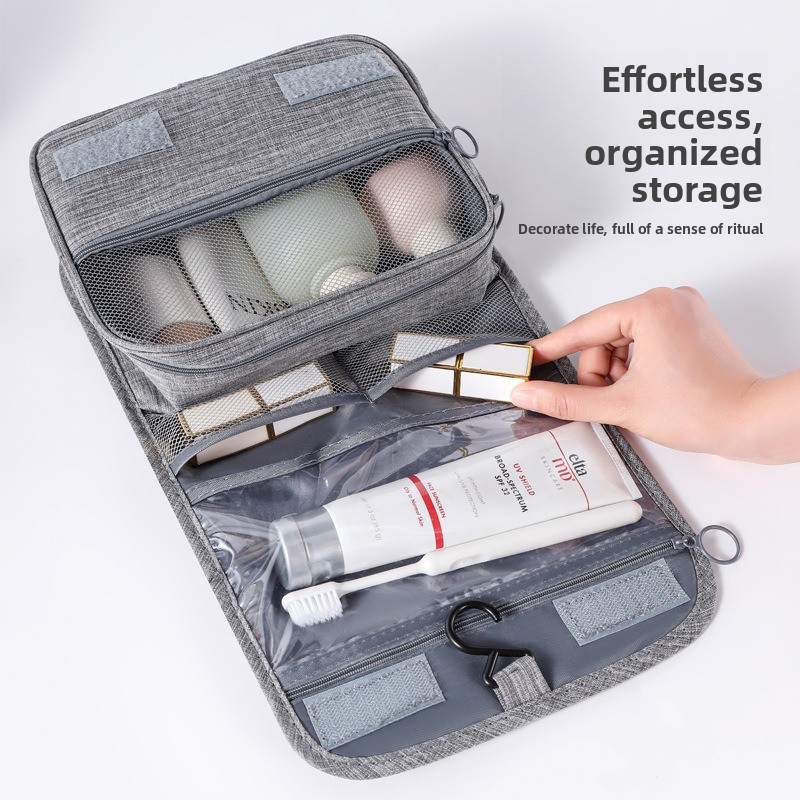 Travel Accessories Bag For Men - Large Capacity Hanging Toiletry Bag Wet