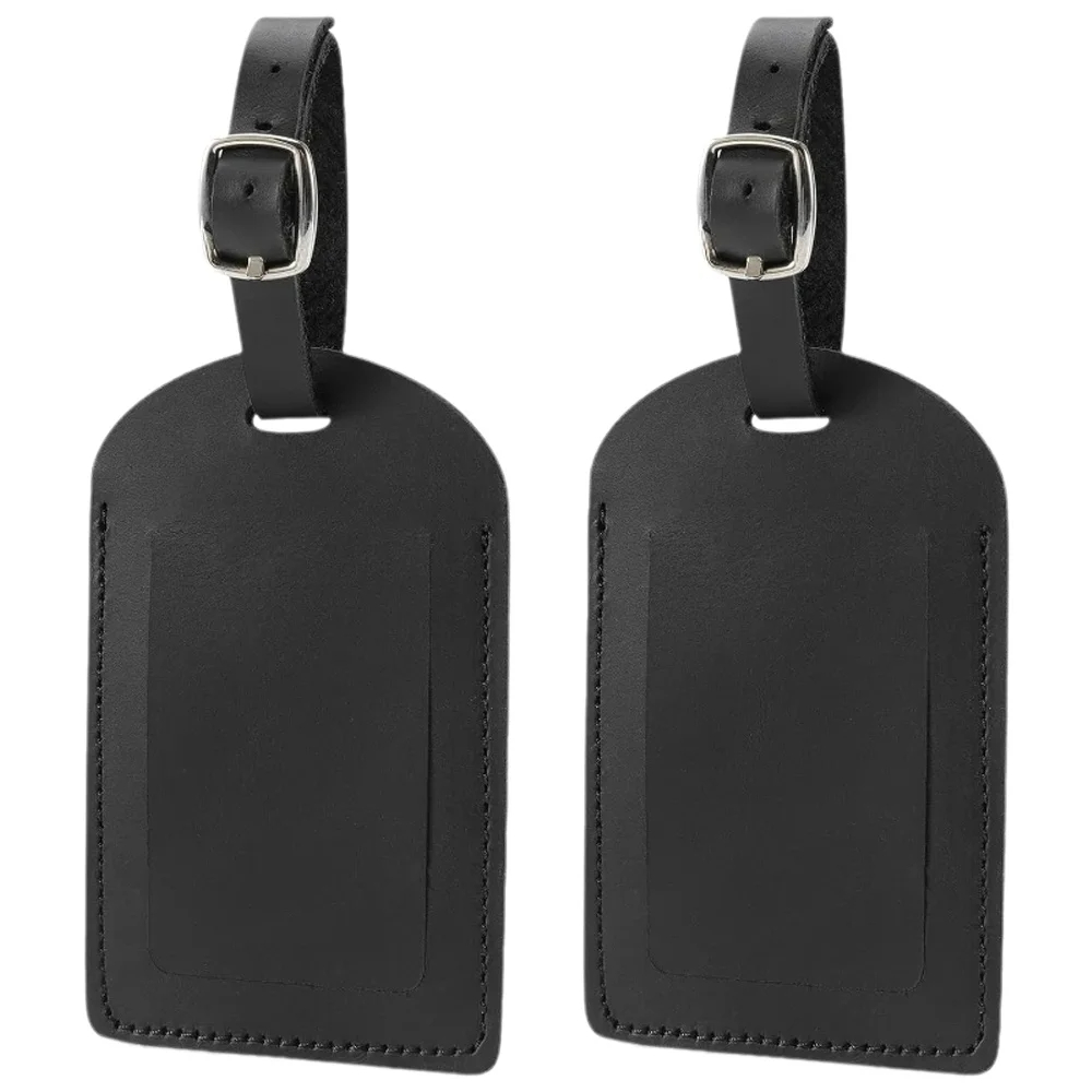 Travel Accessories Bag For Men - 1PC PU Leather Luggage Tag Suitcase