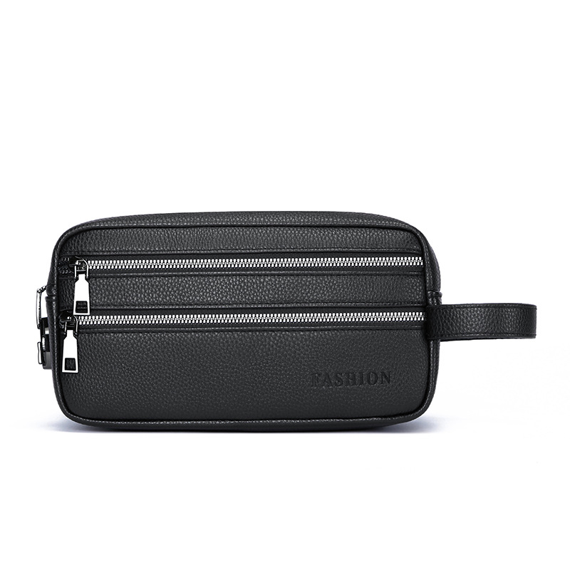 Travel Accessories Bag For Men - Vintage Men Hand Clutch Bag Multi‑Layer