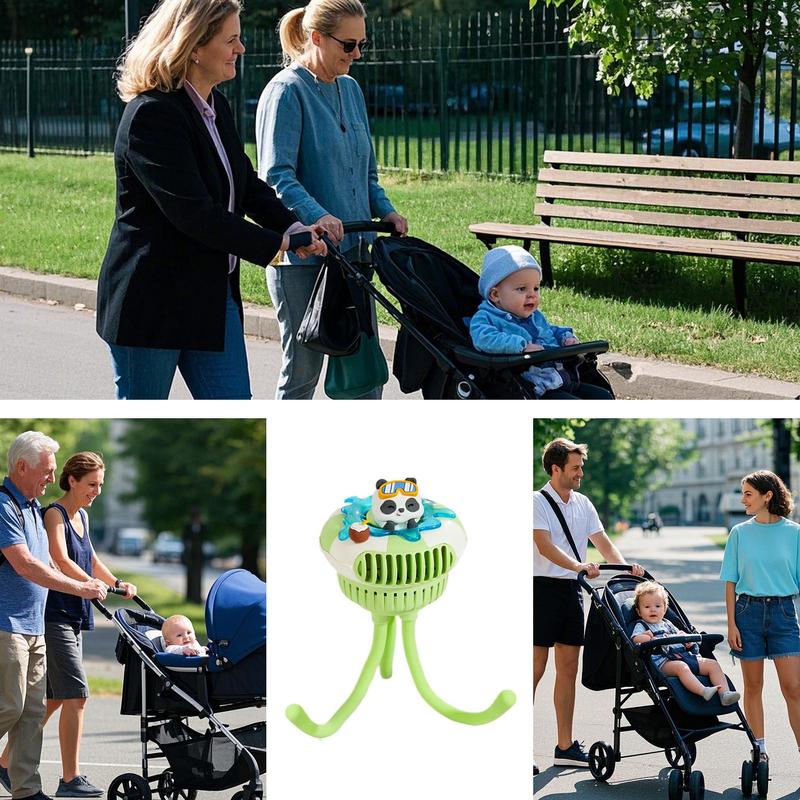 Stroller Fan Clip On Cooling F - Travel Accessories With Toddler ulasan dan harga