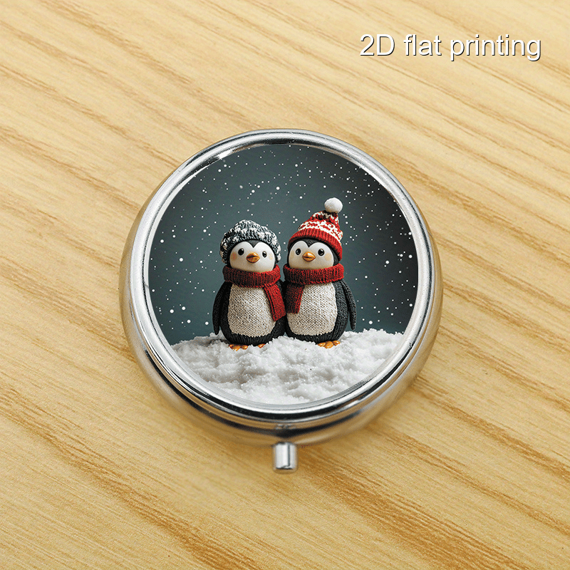 Winter Penguin 7-Pattern Round - Travel Accessories As Gifts ulasan dan harga