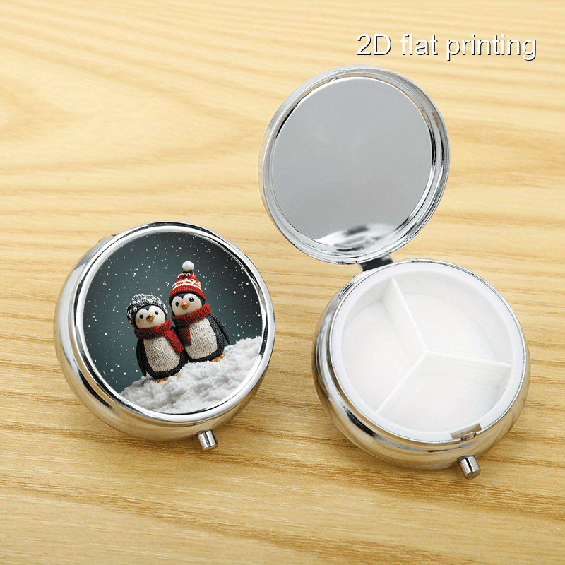 Winter Penguin 7-Pattern Round - Travel Accessories As Gifts ulasan dan harga
