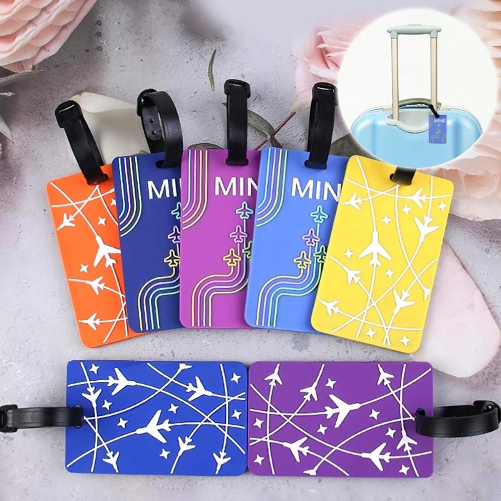 Silicone Glue Suitcase ID Addr - Travel Accessories Name ulasan dan harga