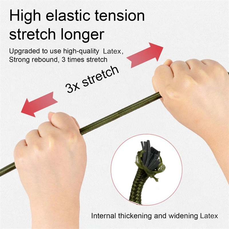 30-210cm 7mm Packing Ropes Ela - Travel Accessories Bike ulasan dan harga
