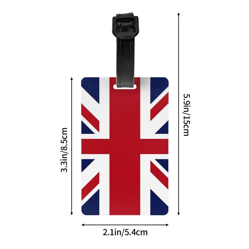 Retro Union Jack Luggage Tag w - Travel Accessories Name ulasan dan harga