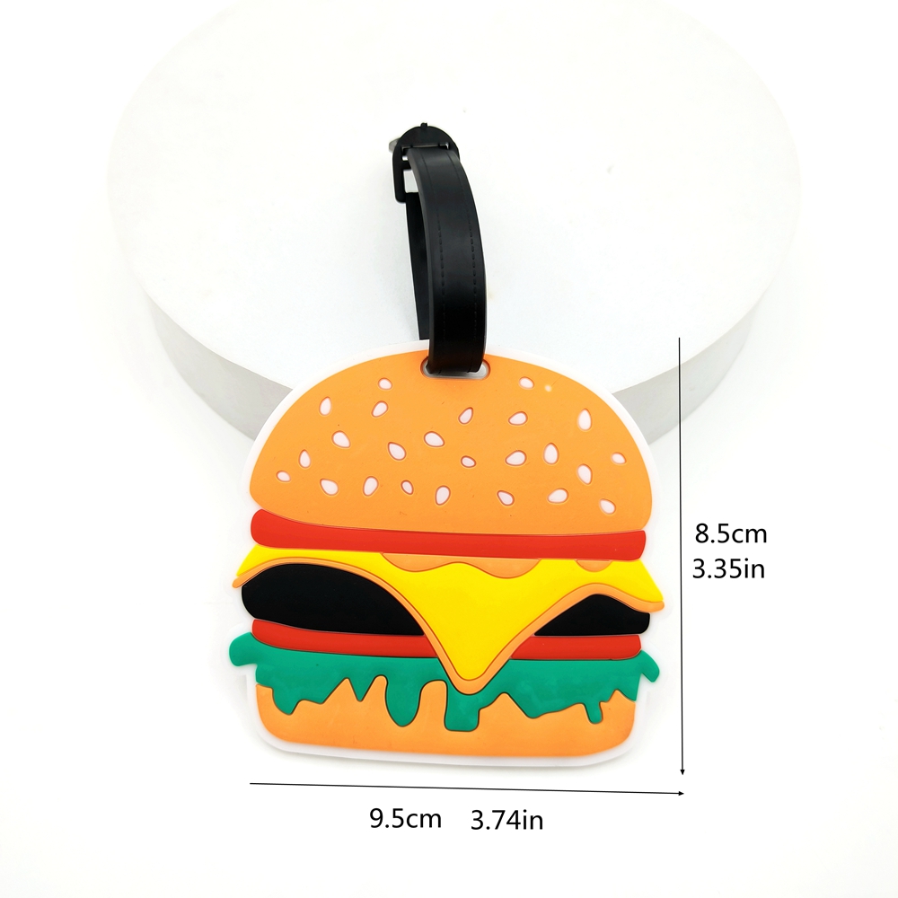 1pc Hamburg ice cream luggage  - Travel Accessories Name ulasan dan harga