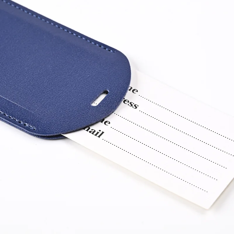 1pc Thicken PU Hot Stamping Ai - Travel Accessories Name ulasan dan harga
