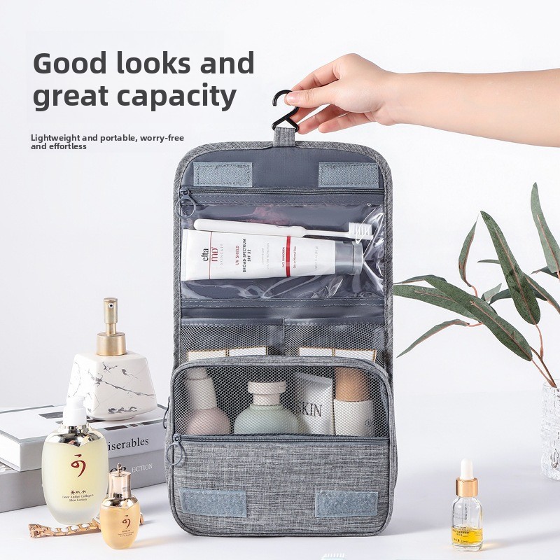 Large Capacity Hanging Toiletr - Travel Accessories Bag For Men ulasan dan harga