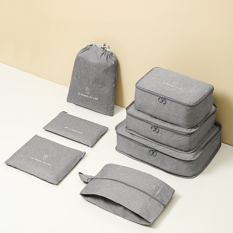 7 Piece Travel Packing Cubes S - Travel Accessories Kit For Men ulasan dan harga