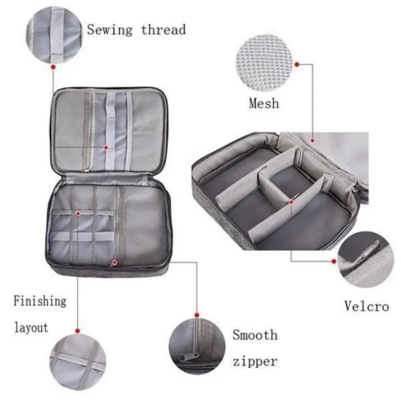 Electronics Organizer Travel C - Travel Accessories As Gifts ulasan dan harga