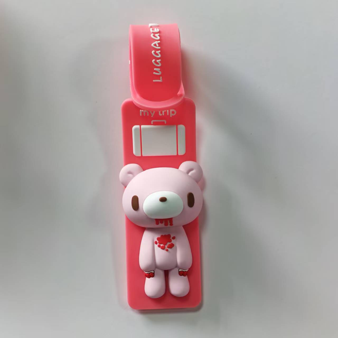 Cute Cartoon Bear Silicone Lug - Travel Accessories Name ulasan dan harga