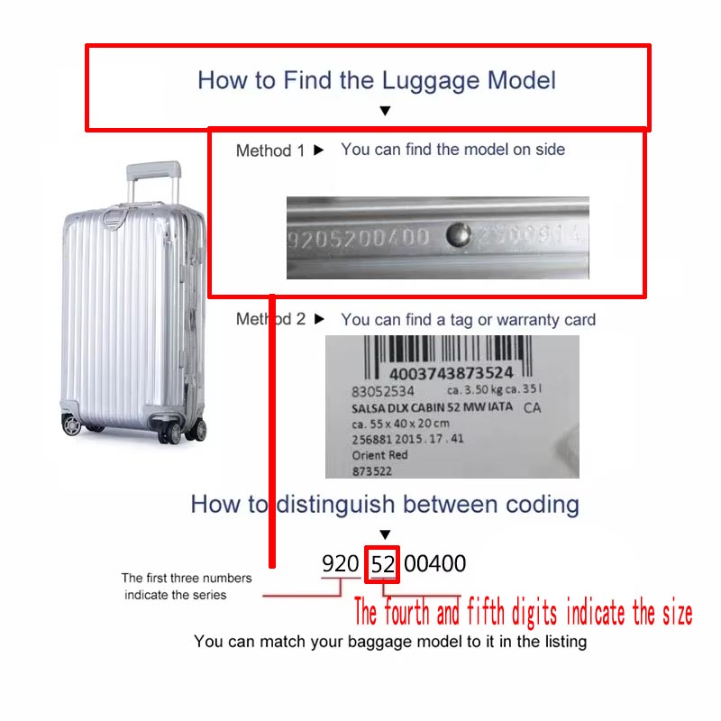 Dustproof Cotton Luggage Cover - Travel Accessories Rimowa ulasan dan harga