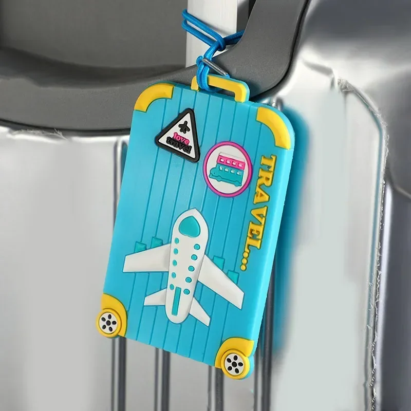 Portable PVC Luggage Tag Trave - Travel Accessories Name ulasan dan harga