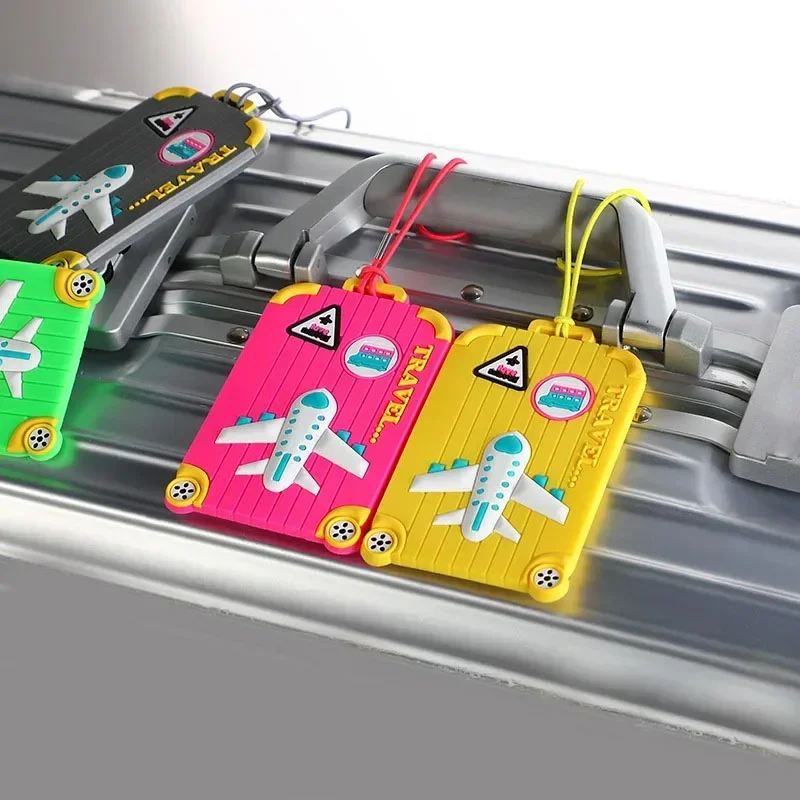 Portable PVC Luggage Tag Trave - Travel Accessories Name ulasan dan harga