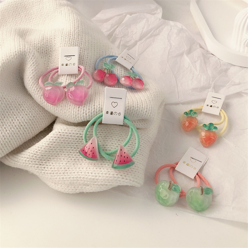 Kids Carrot Hair Ties 5 Pair N - Travel Accessories With Toddler ulasan dan harga
