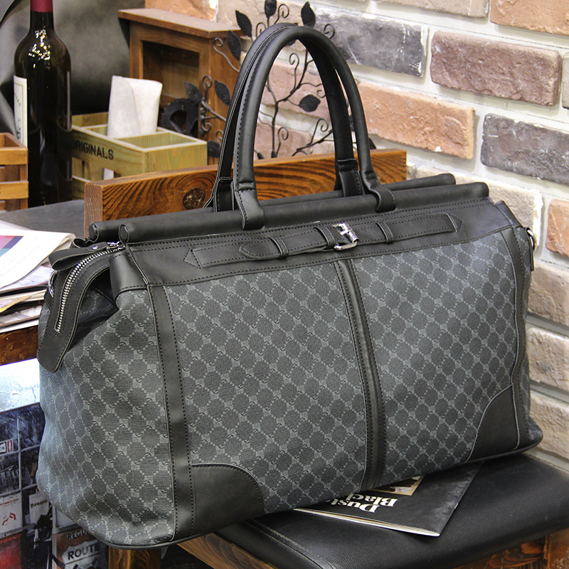 Fashion Plaid Travel Bag Men H - Travel Accessories Bag For Men ulasan dan harga