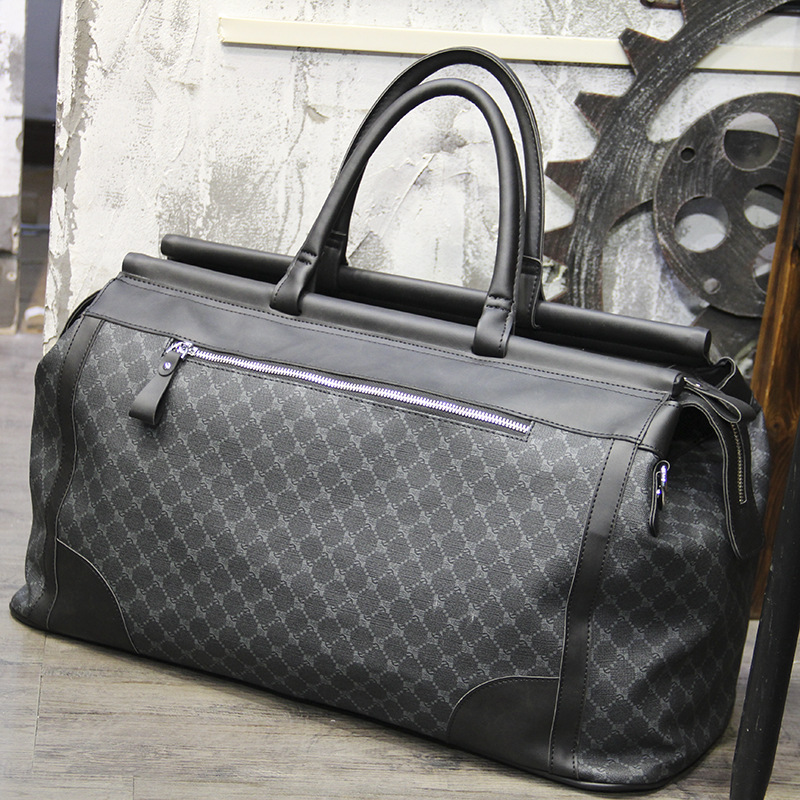 Fashion Plaid Travel Bag Men H - Travel Accessories Bag For Men ulasan dan harga