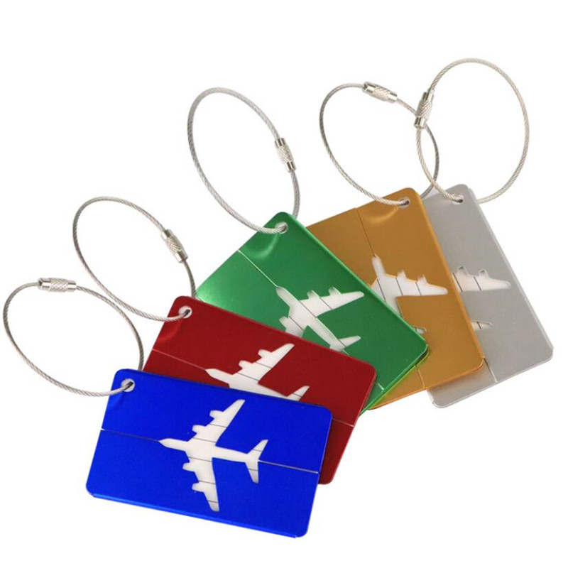 New Fashion Luggage Tags Alumi - Travel Accessories Name ulasan dan harga
