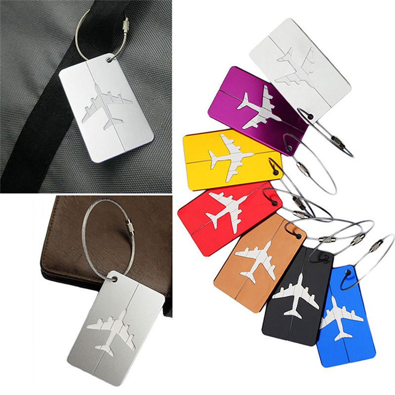 New Fashion Luggage Tags Alumi - Travel Accessories Name ulasan dan harga