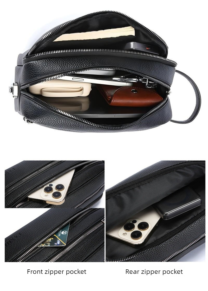 Vintage Men Hand Clutch Bag Mu - Travel Accessories Bag For Men ulasan dan harga
