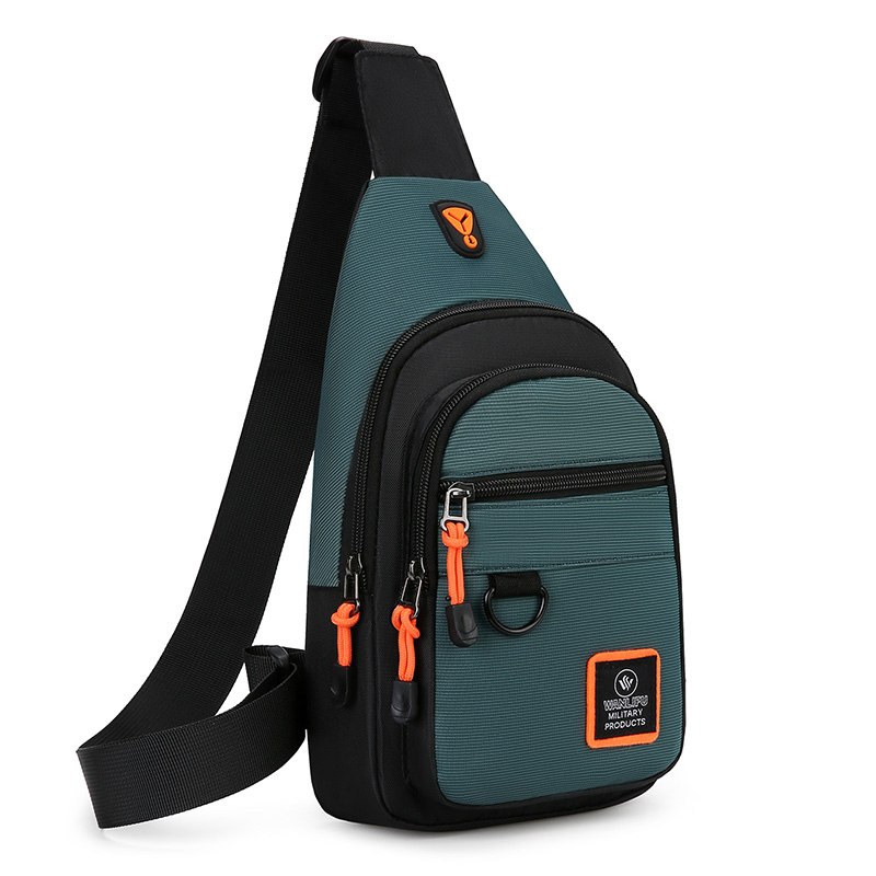 Casual Men Chest Bag Nylon Sma - Travel Accessories Bike ulasan dan harga
