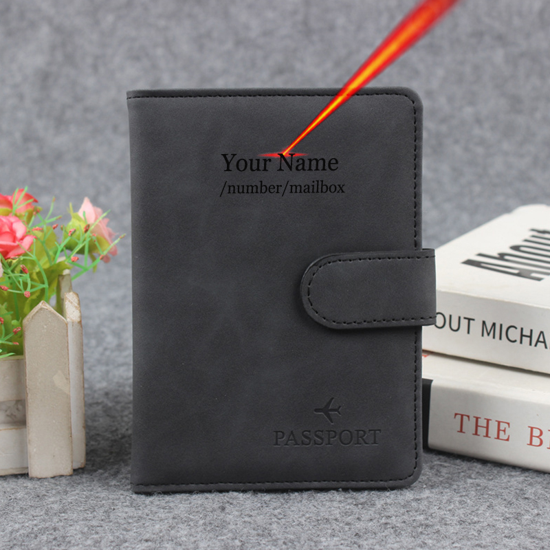 Magnetic Button Passport Cover - Travel Accessories Bag For Men ulasan dan harga