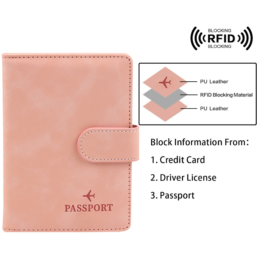Magnetic Button Passport Cover - Travel Accessories Bag For Men ulasan dan harga
