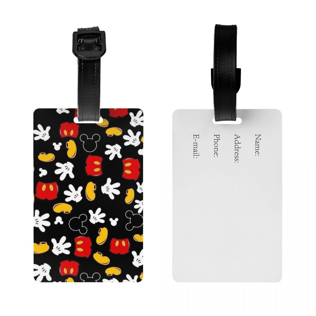 Custom M-Mouse  Luggage Tag fo - Travel Accessories Name ulasan dan harga