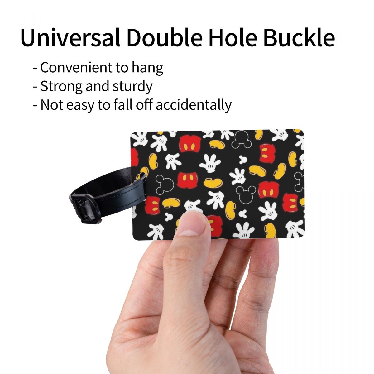 Custom M-Mouse  Luggage Tag fo - Travel Accessories Name ulasan dan harga