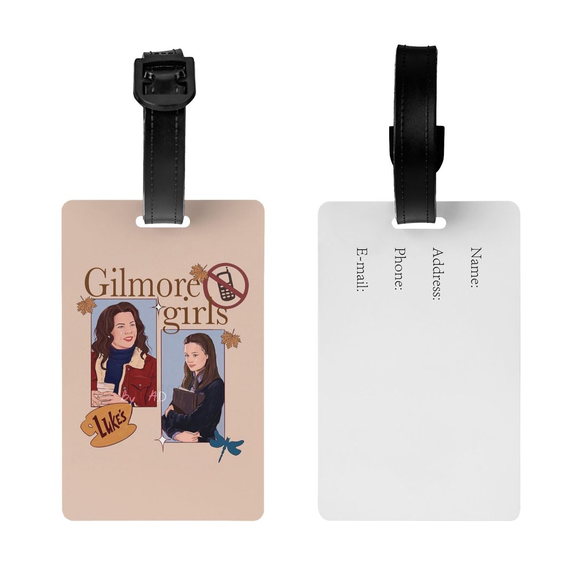Gilmore Girls Graffiti Luggage - Travel Accessories Name ulasan dan harga