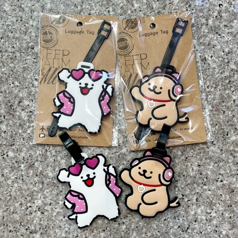  Cute Cartoon Dog Silicone Lu - Travel Accessories Name ulasan dan harga