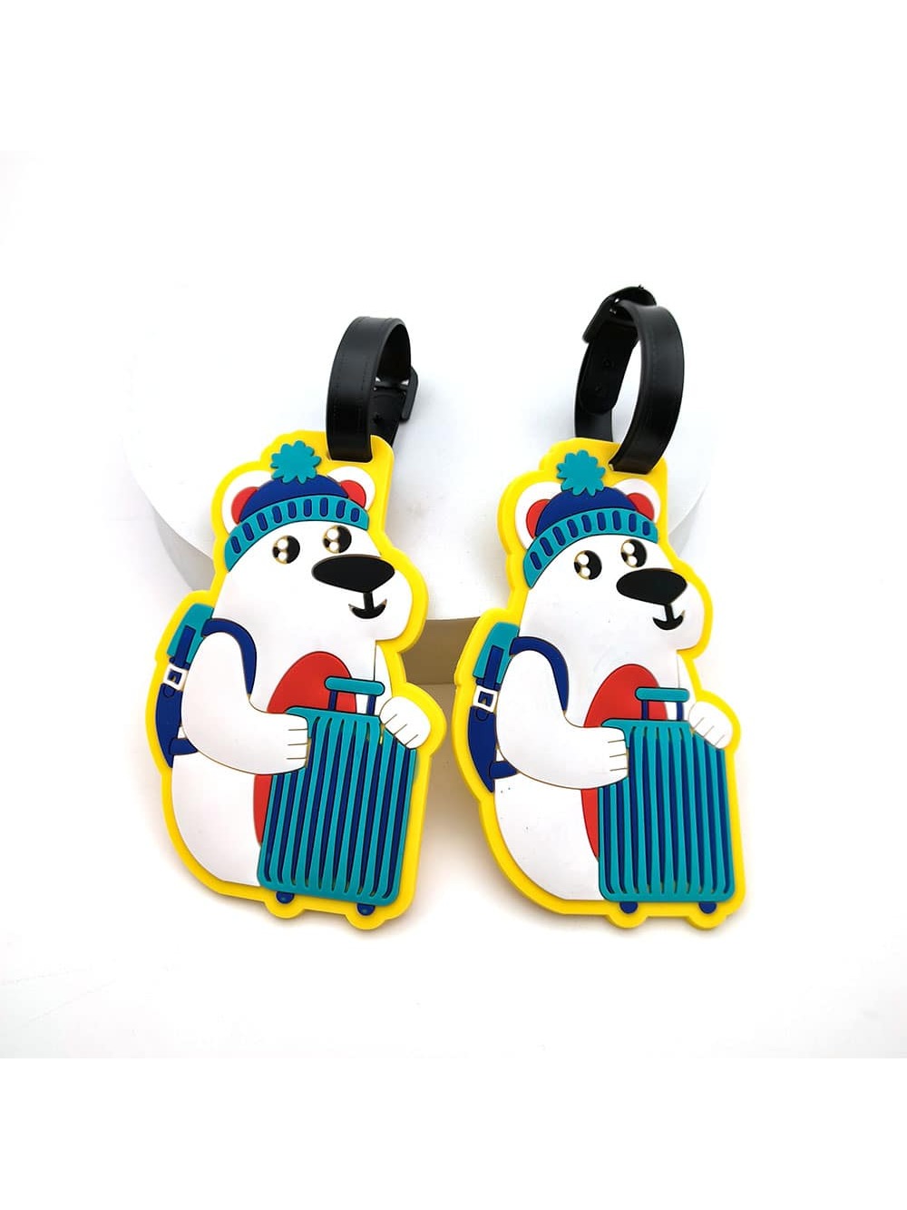 1PCS Geometric Soft Silicone L - Travel Accessories Name ulasan dan harga