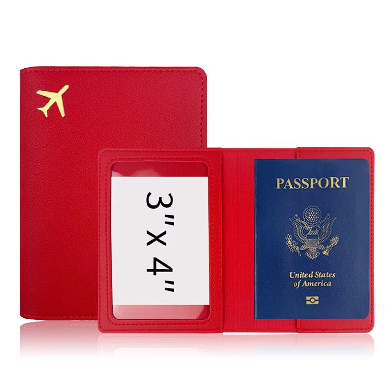 1Pc New PU Leather Passport Ho - Travel Accessories To Sew ulasan dan harga