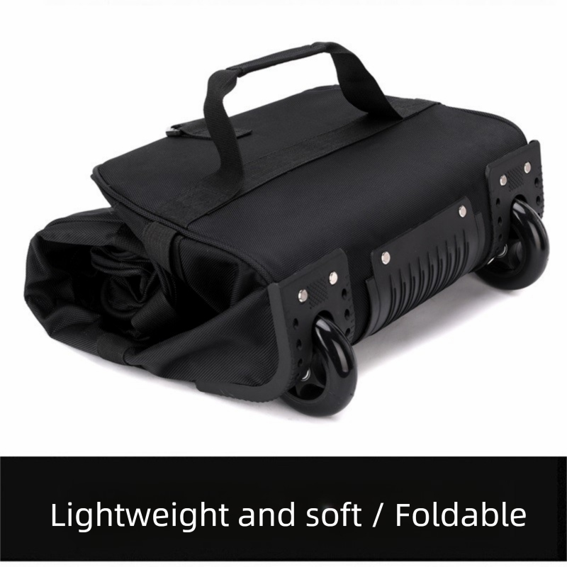 Heavy-Duty Wheeled Duffel Bag  - Travel Accessories Bag For Men ulasan dan harga