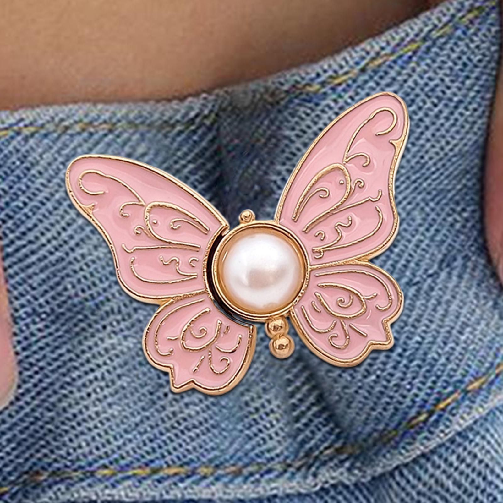 Butterfly Jeans Button Adjusta - Travel Accessories To Sew ulasan dan harga