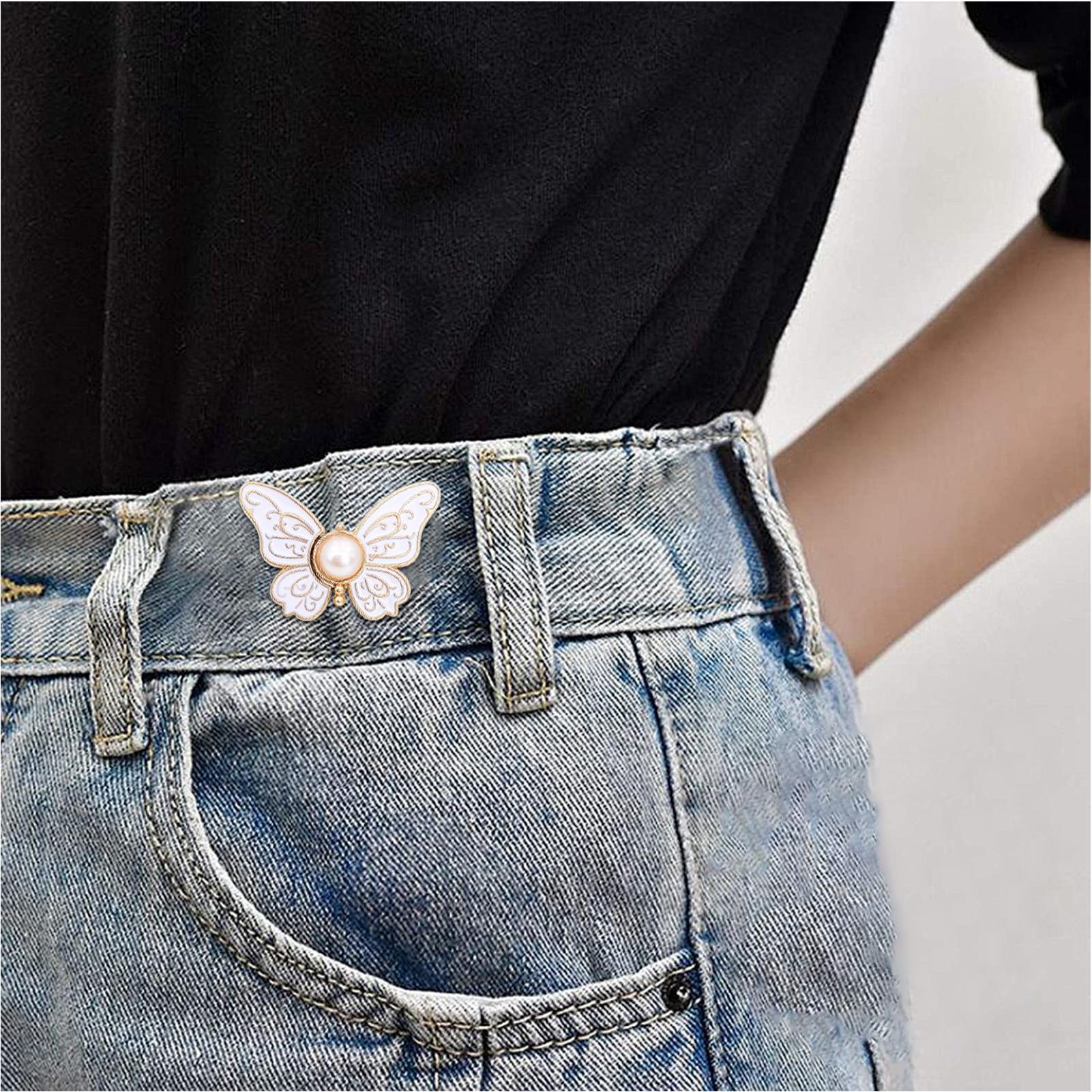 Butterfly Jeans Button Adjusta - Travel Accessories To Sew ulasan dan harga