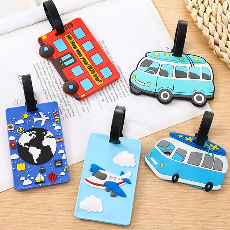 Cute Cartoon Cars PVC Silicone - Travel Accessories Name ulasan dan harga