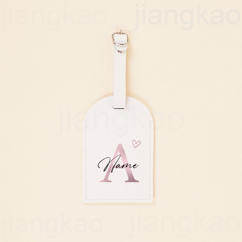 Personalized PU Luggage Tag He - Travel Accessories Name ulasan dan harga