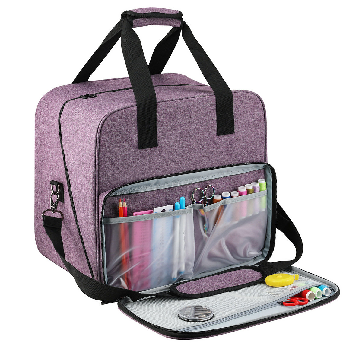 Large Sewing Machine Bag Gray  - Travel Accessories To Sew ulasan dan harga