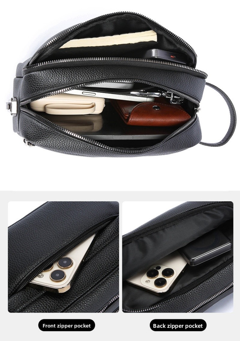 Vintage Men Hand Clutch Bag La - Travel Accessories Bag For Men ulasan dan harga