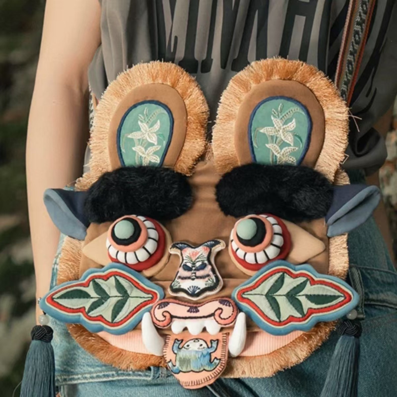 Chinese Style Faux Fur Plush B - Travel Accessories With Toddler ulasan dan harga