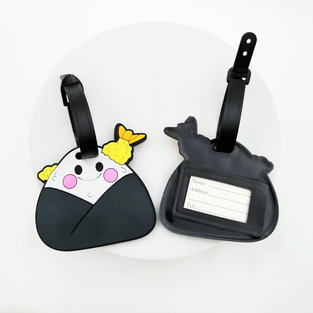 2pcs Cute Zongzi Food Luggage  - Travel Accessories Kit For Men ulasan dan harga