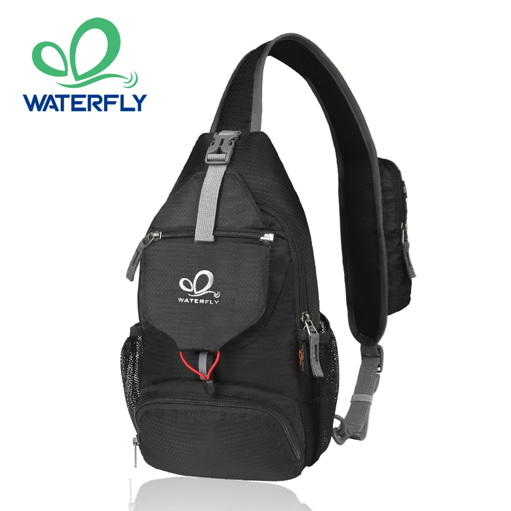 WATERFLY Chest Bag Shoulder Sm - Travel Accessories Bike ulasan dan harga