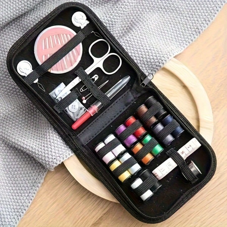 1Pc Portable Sewing Kit, Multi - Travel Accessories To Sew ulasan dan harga